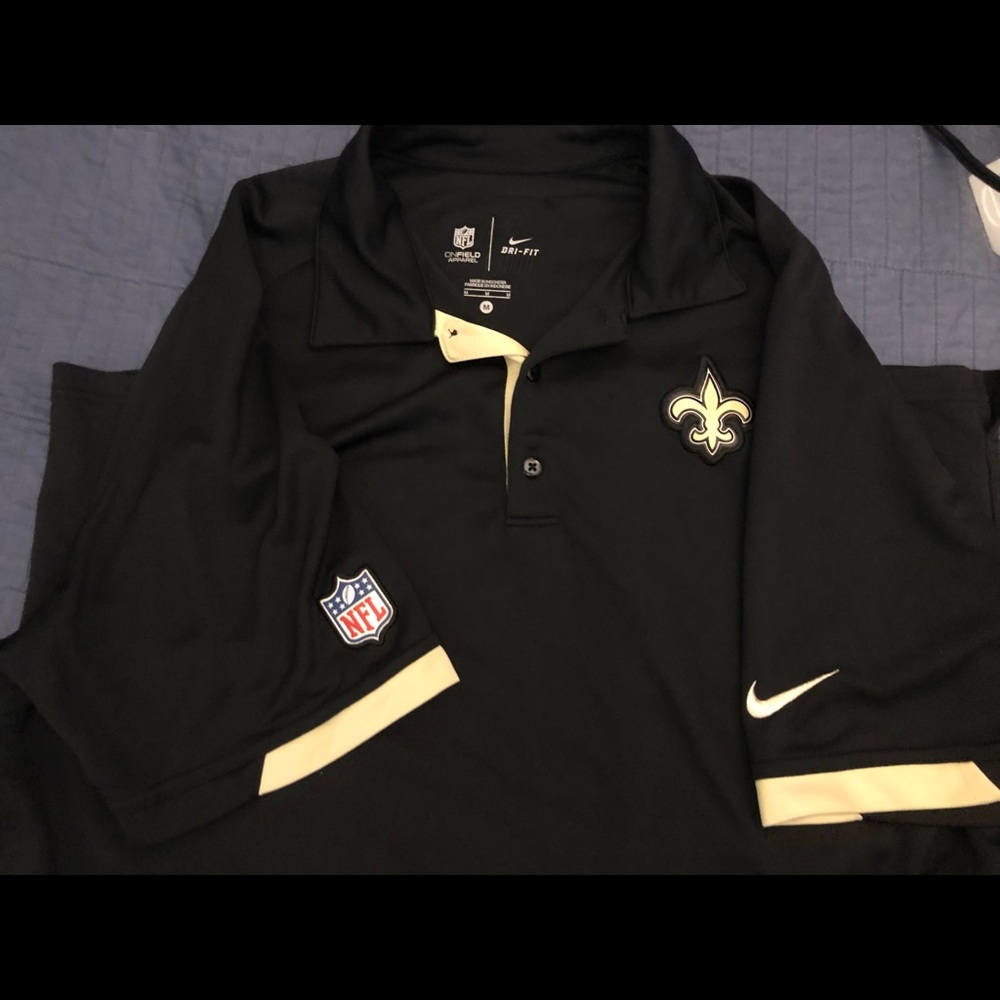 Nike Dri-Fit New Orleans Saints Polo Shirt